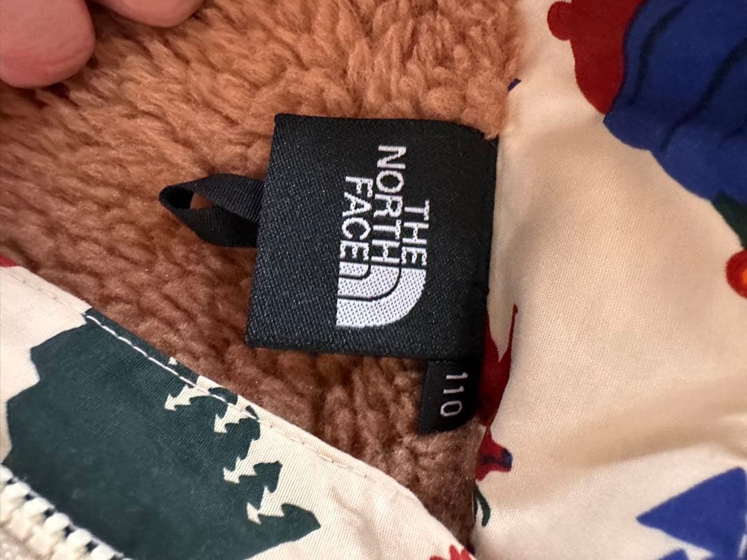 美品　THE NORTH FACE 動物柄 ジャケット 110