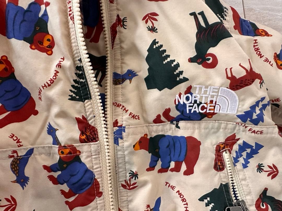 美品　THE NORTH FACE 動物柄 ジャケット 110