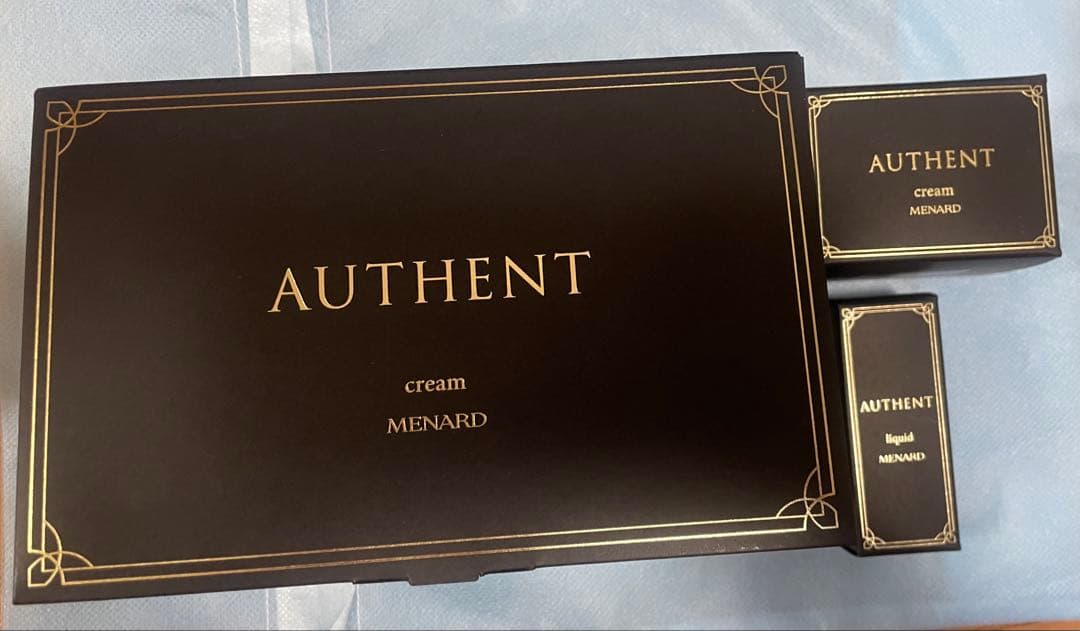 メナード オーセントクリーム　50g 他ミニボトル