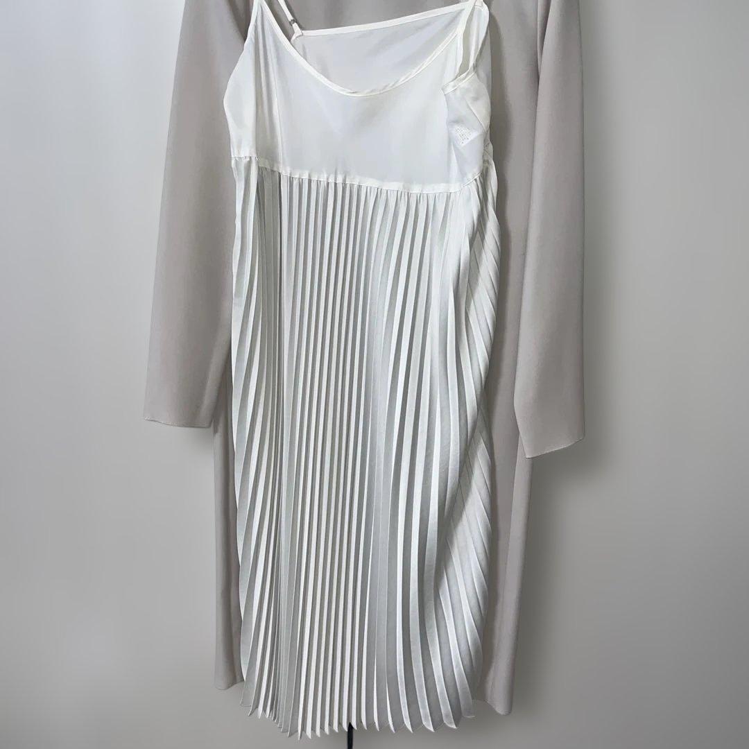 LANVIN en Bleu アイボリー ワンピース 38