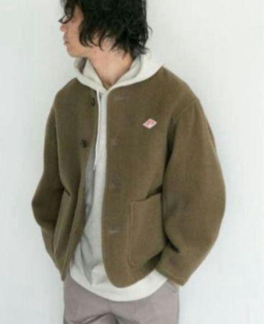 【試着程度】ダントン　アーバンリサーチドアーズ　ウールモッサ　ジャケット