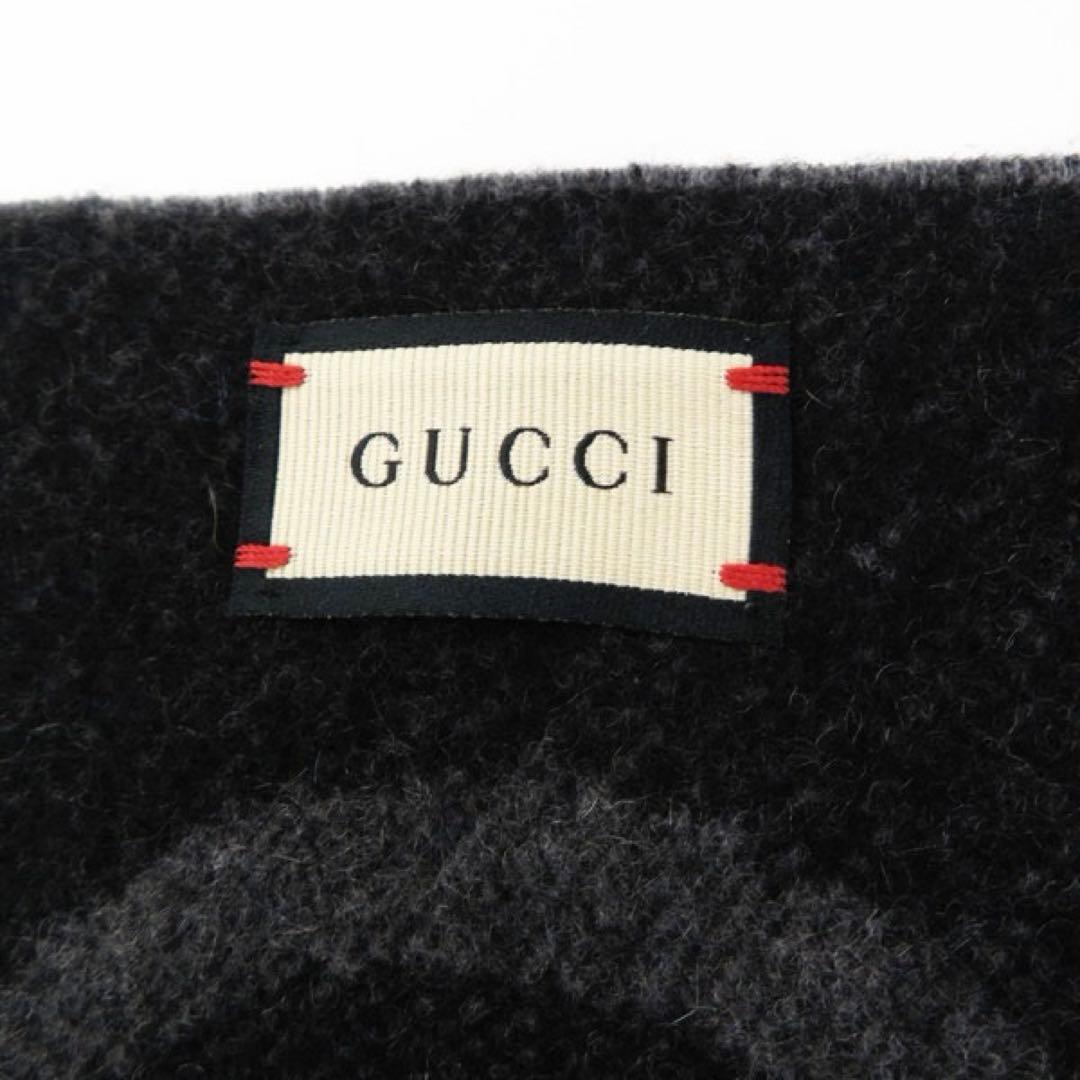 グッチ GGカシミア ジャカード スカーフ マフラー 衣料品 メンズ