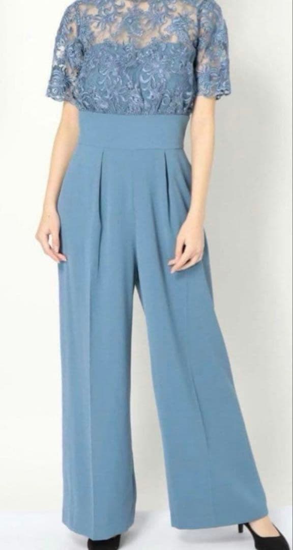 【即日発送】LAGUNAMOON LADY オーバーレースワイド パンツドレス