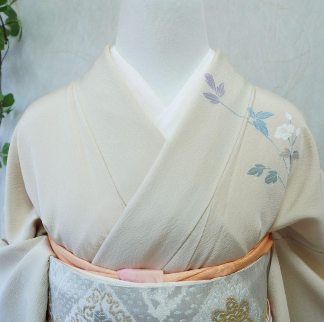 ⭐︎Nene⭐︎訪問着単品正絹　卒業式　入学式　お宮参り