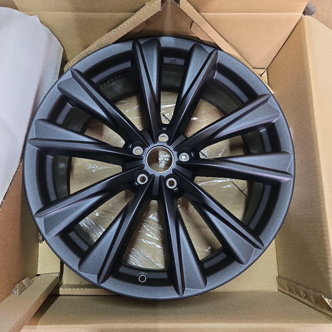 N*e様 レクサス新型RX500h純正21インチ マットブラック ホイール ４本