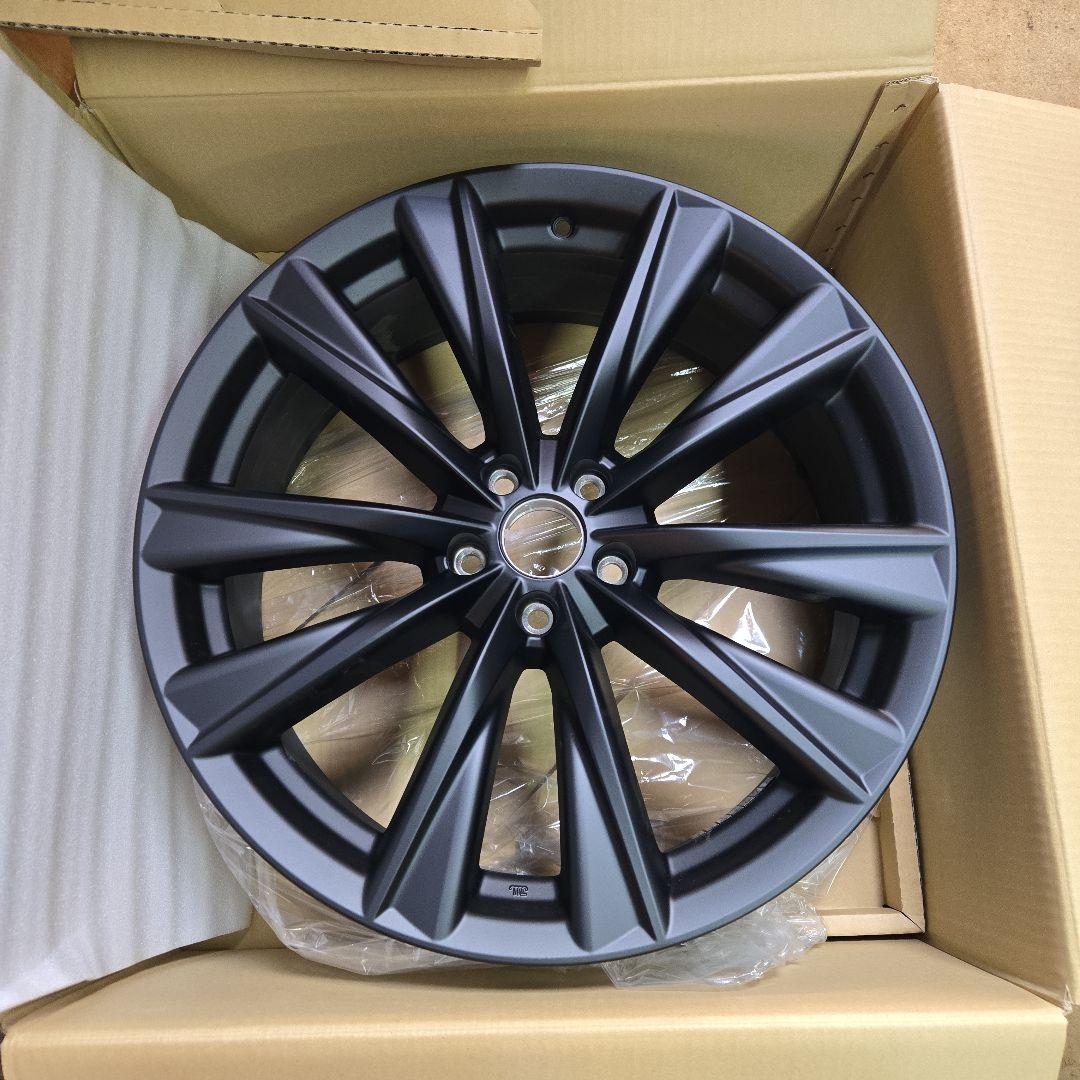 N*e様 レクサス新型RX500h純正21インチ マットブラック ホイール ４本