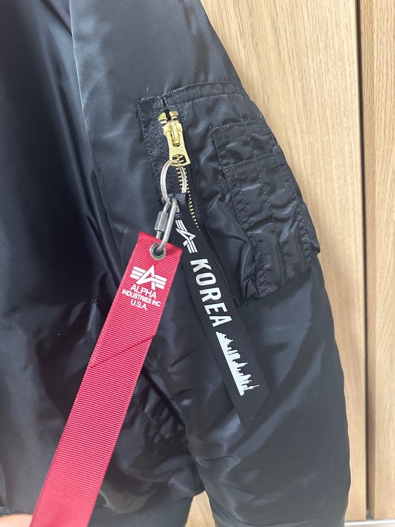 ALPHA INDUSTRIES MA-1ジャケット ブラック