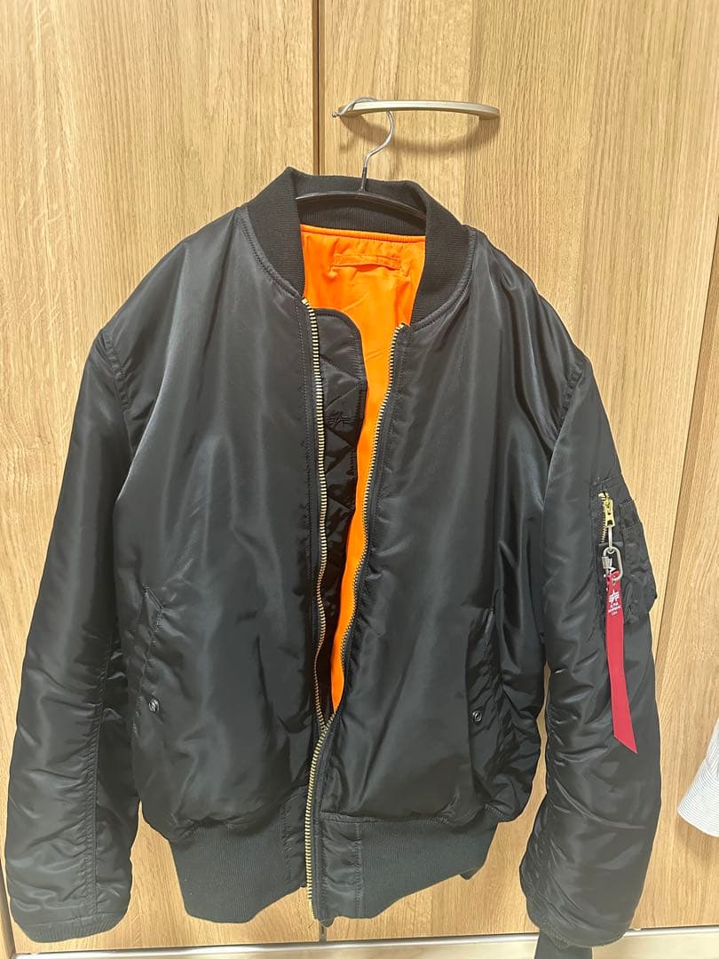 ALPHA INDUSTRIES MA-1ジャケット ブラック