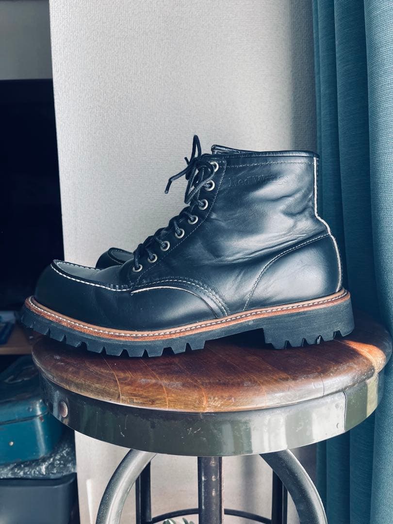 美品98年 アイリッシュセッター レッドウィング8136 10D 刺繍羽タグ