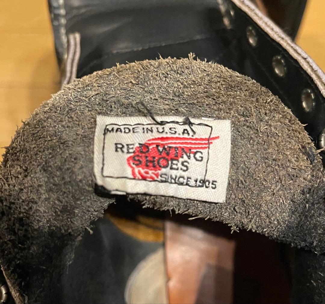 美品98年 アイリッシュセッター レッドウィング8136 10D 刺繍羽タグ