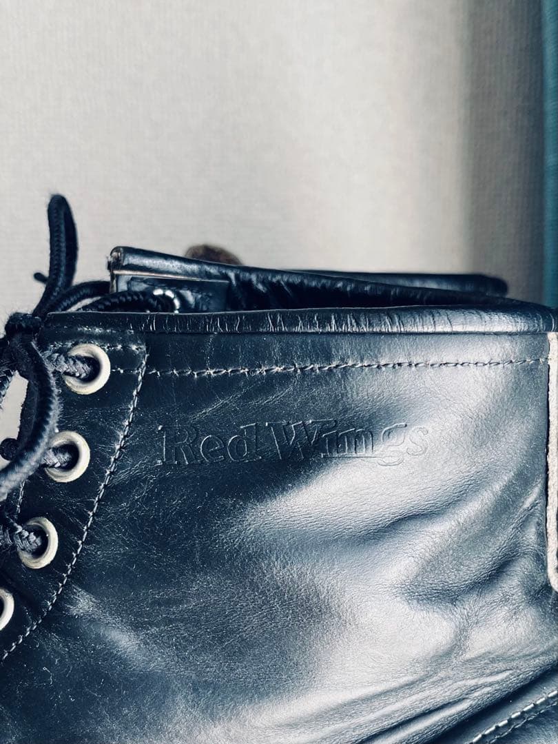 美品98年 アイリッシュセッター レッドウィング8136 10D 刺繍羽タグ