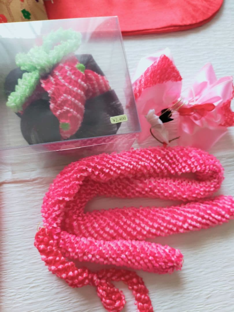 女の子　七五三　着物　帯　小物　セット