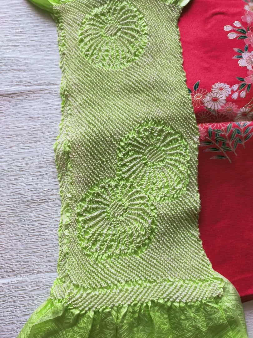 女の子　七五三　着物　帯　小物　セット