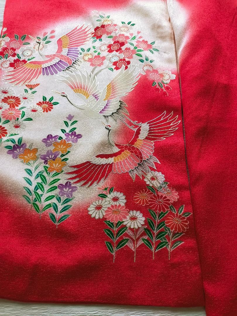 女の子　七五三　着物　帯　小物　セット