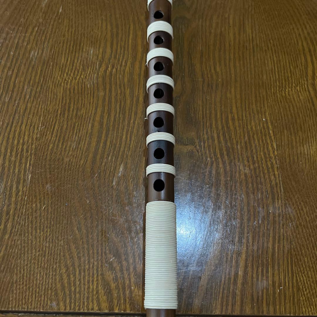 篠笛　燻竹　古典二本調子