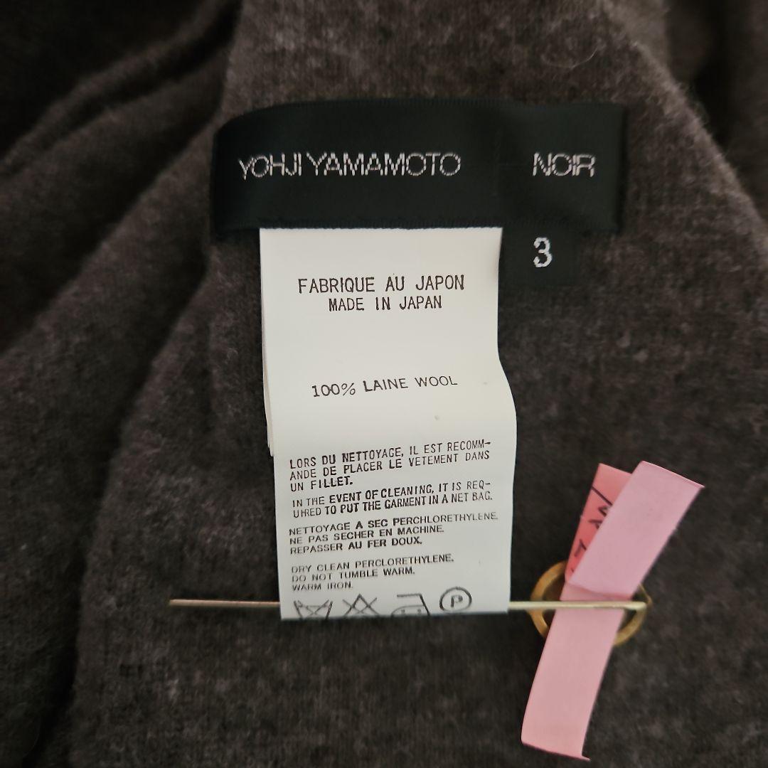 ヨウジヤマモト　プリュスノアール　ショールカーディガン
