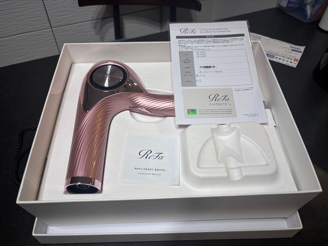 ReFa リファビューテックプロ ピンク ヘアドライヤー