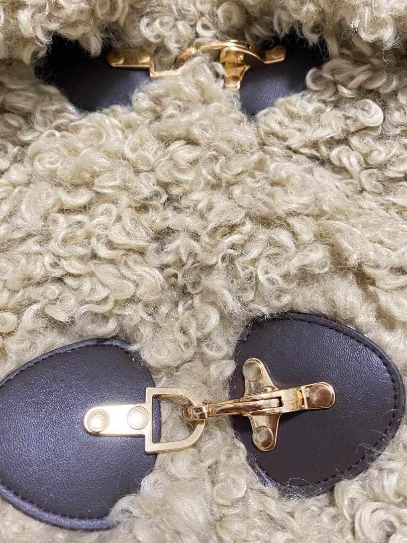 【完売品】 ZARA トグルボタン フェイクファージャケット L