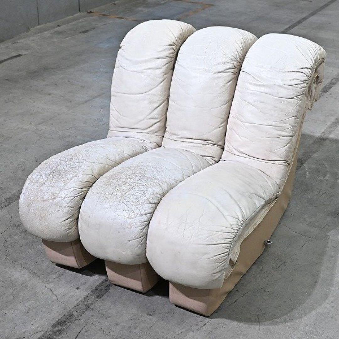 ①最高級 mobilia製 スネークソファ9連セットデセデ de sede