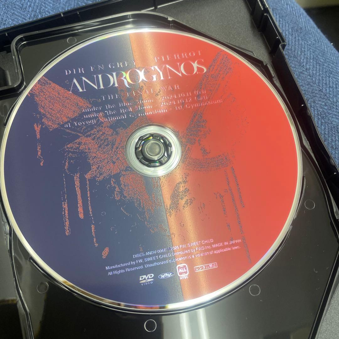 ANDROGYNOS - THE FINAL WAR - DVD 【豪華盤】