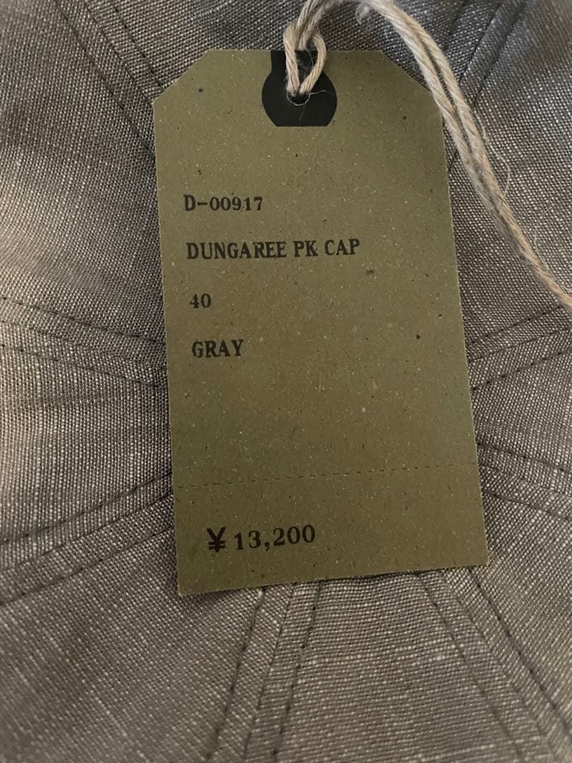 帽子 DUNGAREE PK CAP D-00917