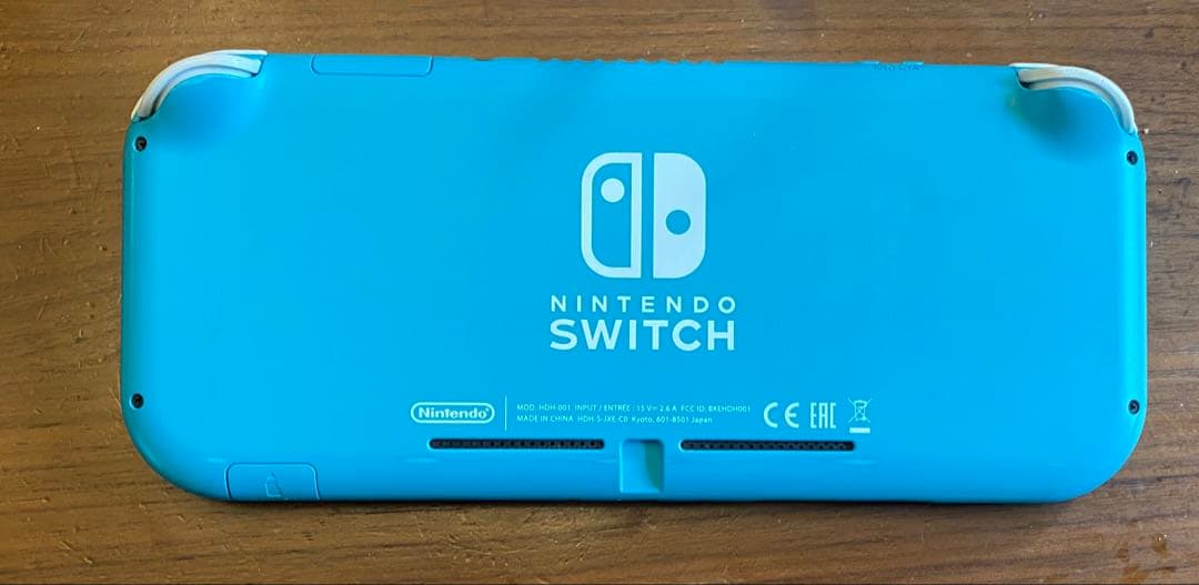 Nintendo Switch Lite 本体 青 充電器付き　箱無し