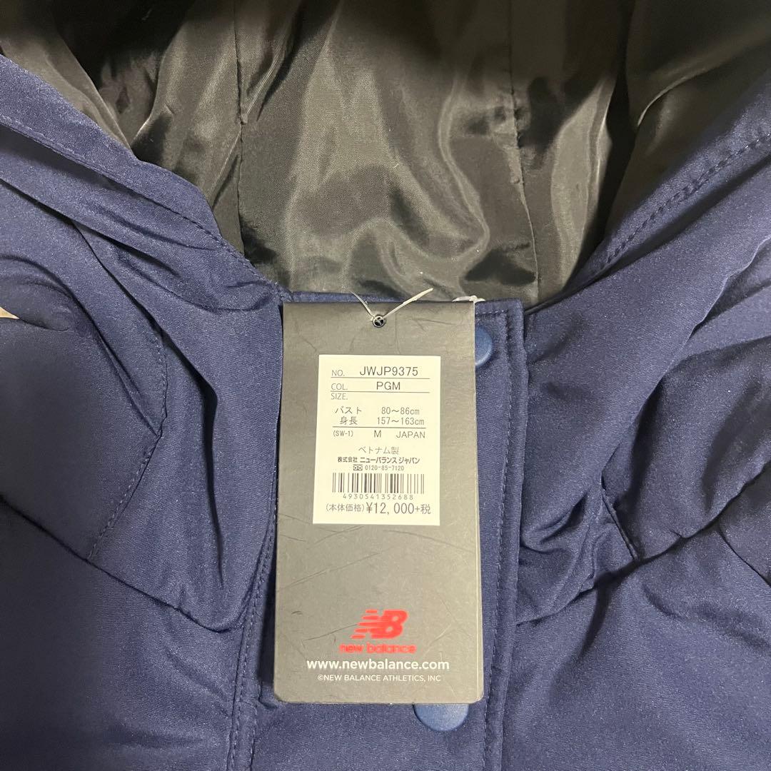ニューバランス　ベンチコート　レディース　Ｌ　ネイビー　ロングコート　新品