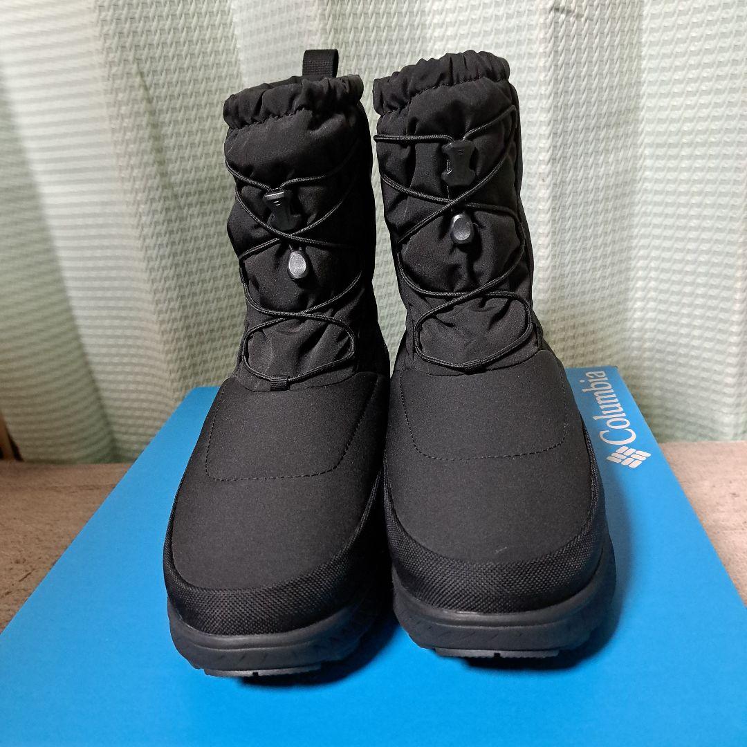 Columbia 防水ウィンターブーツ 黒25.0㎝