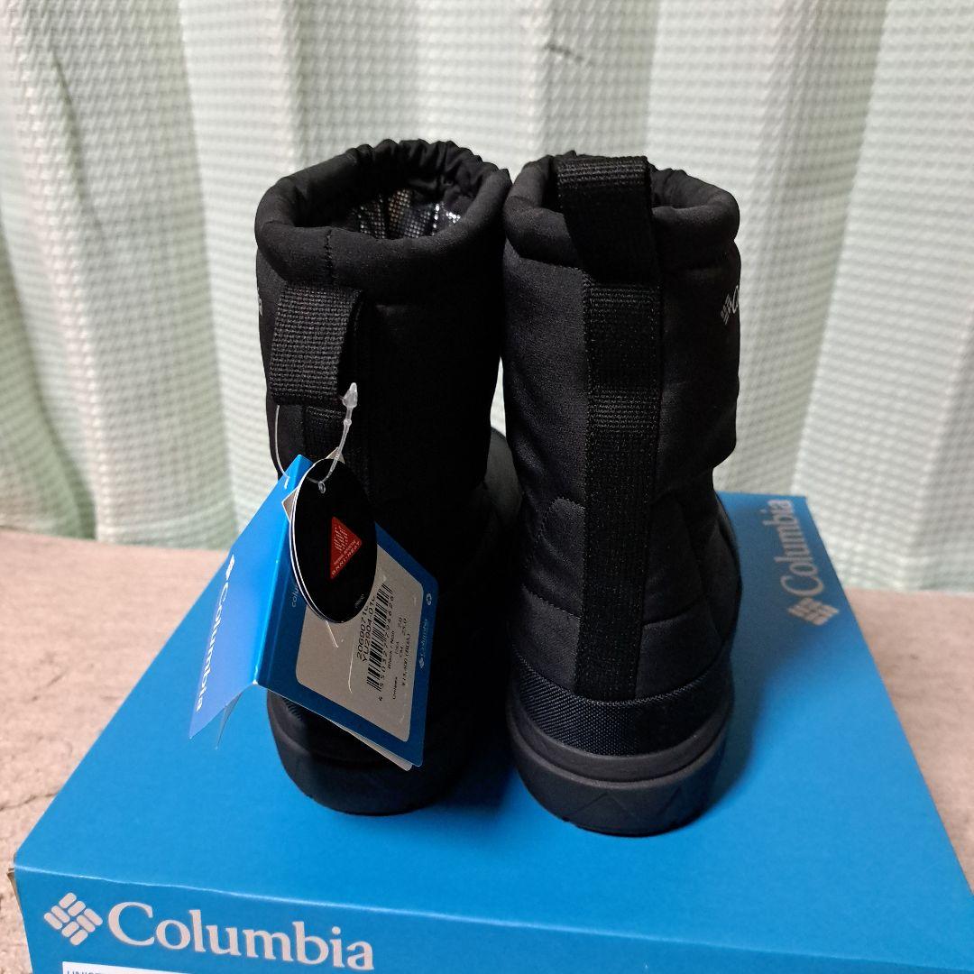 Columbia 防水ウィンターブーツ 黒25.0㎝