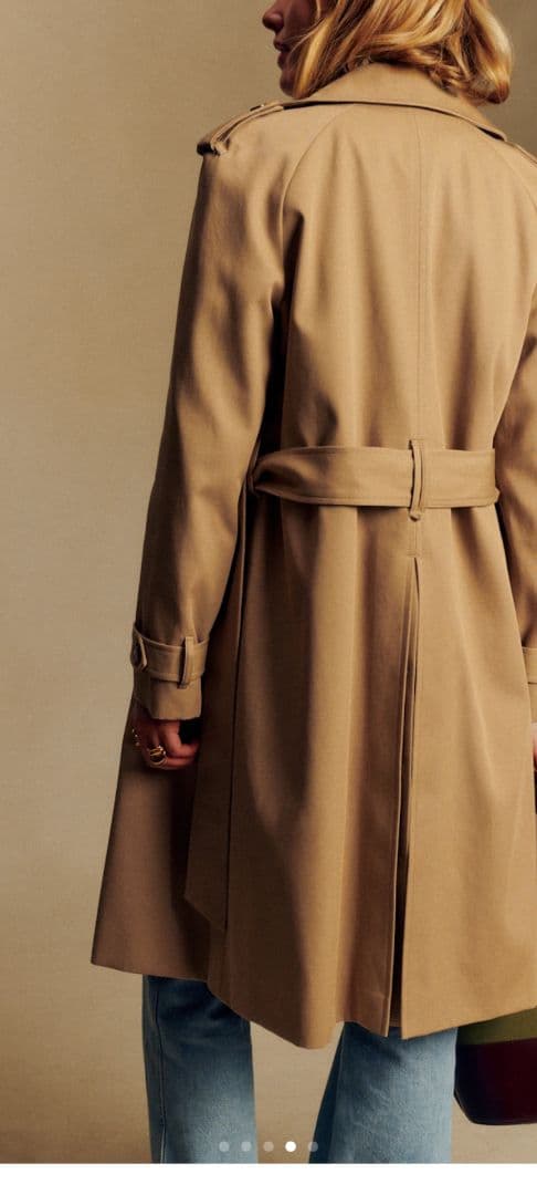 SÉZANE セザンヌ SCOTT トレンチコート キャメル34