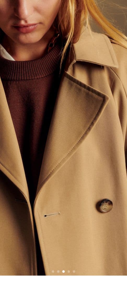 SÉZANE セザンヌ SCOTT トレンチコート キャメル34