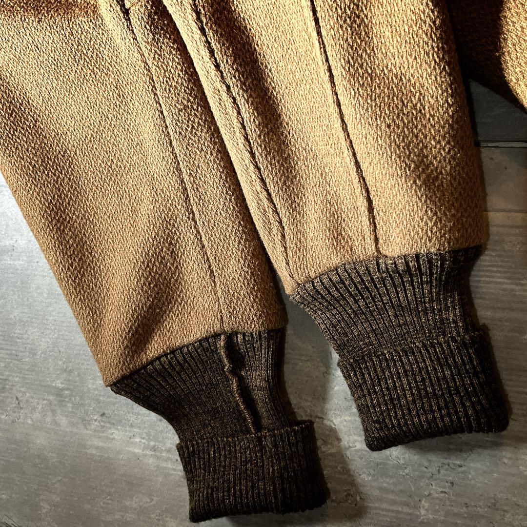 HOUSTON ファラオジャケット　スタジャン　キルティング　メルトンウール