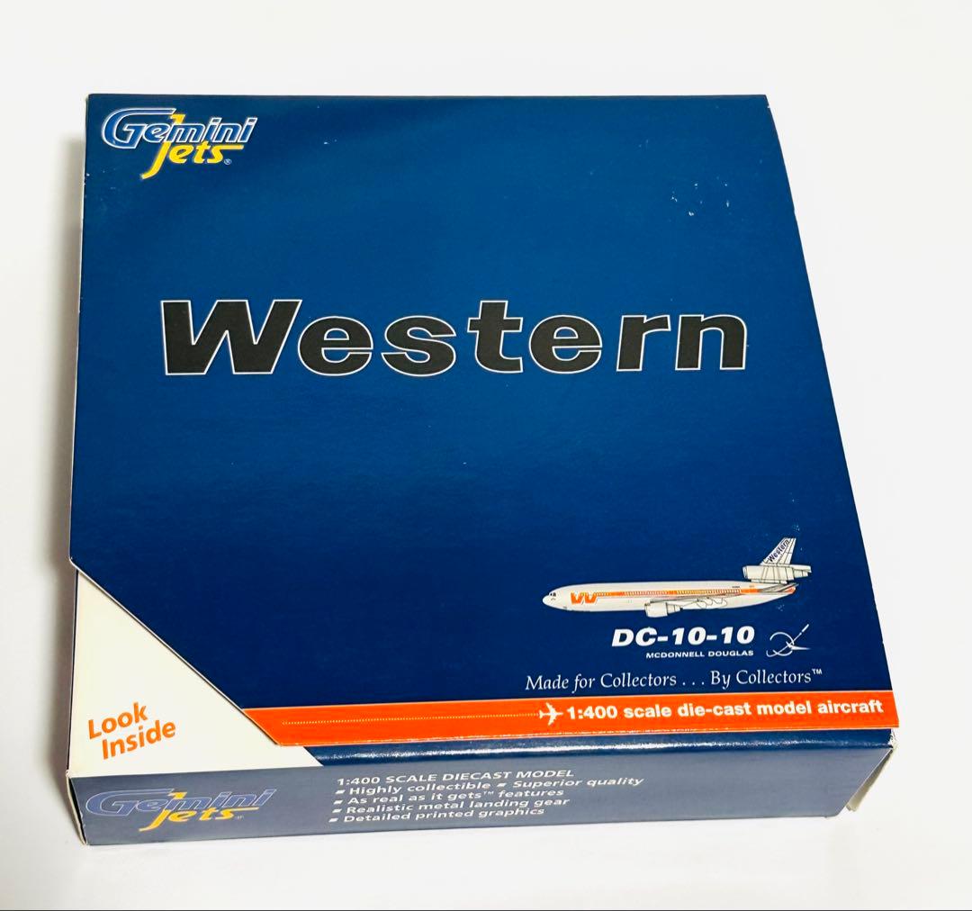 航空機・ヘリコプター Gemini 1/400 DC-10-10 Western Airlines
