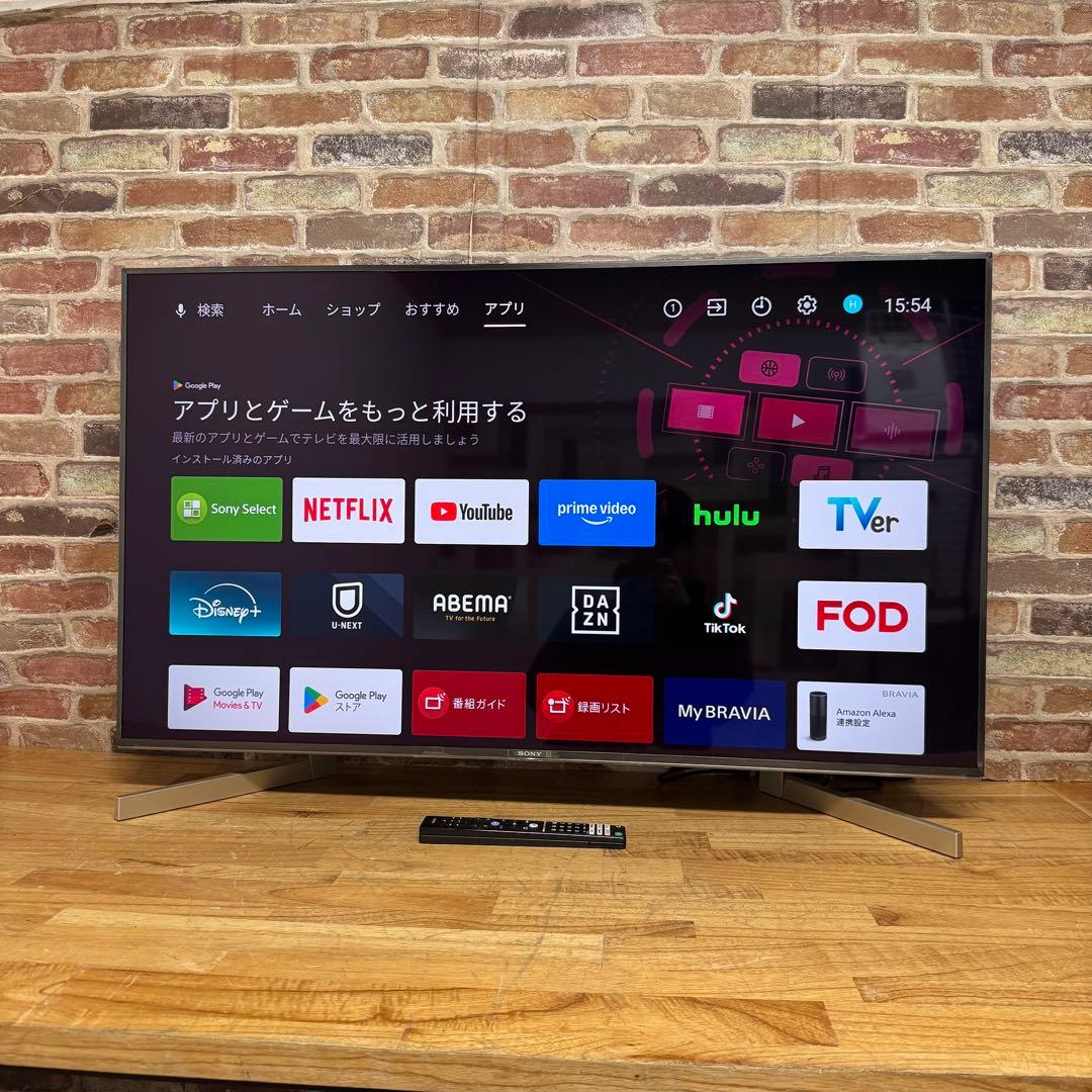 SONY 55V型 4K 液晶テレビ BRAVIA KJ-55X9000F