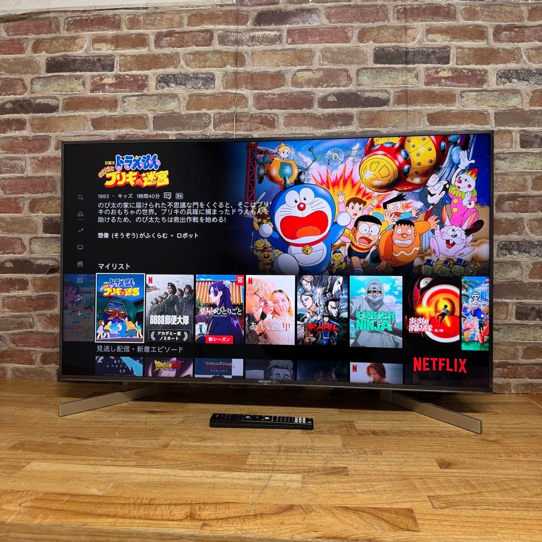 SONY 55V型 4K 液晶テレビ BRAVIA KJ-55X9000F