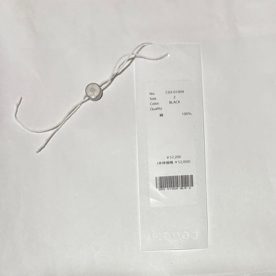 新品未使用　COMOLI コモリ コットンネル ジャケット　サイズ2