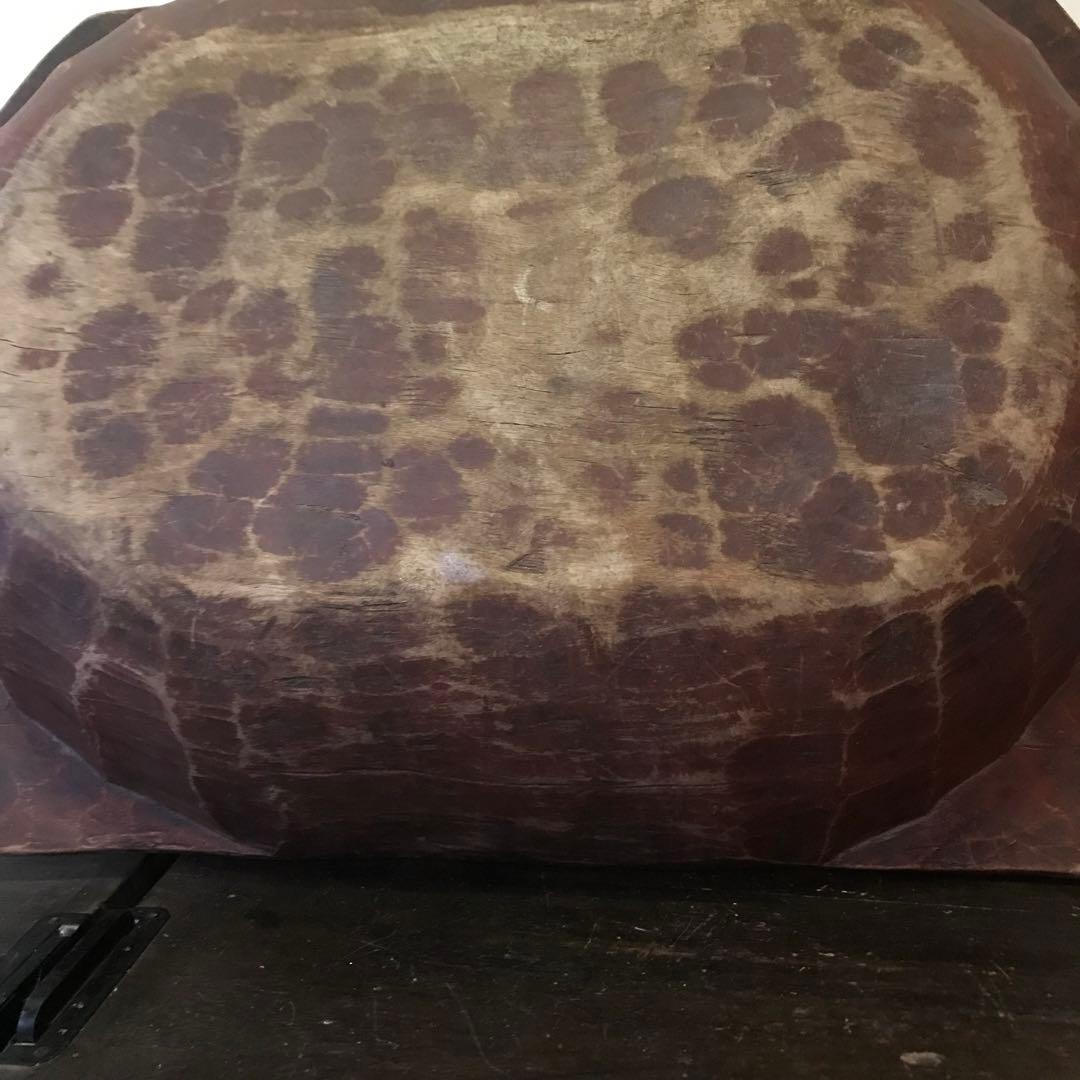 希少　ビンテージ　木製　こね鉢　くりぬき鉢　飾り　古物　古道具　手彫り　当時物