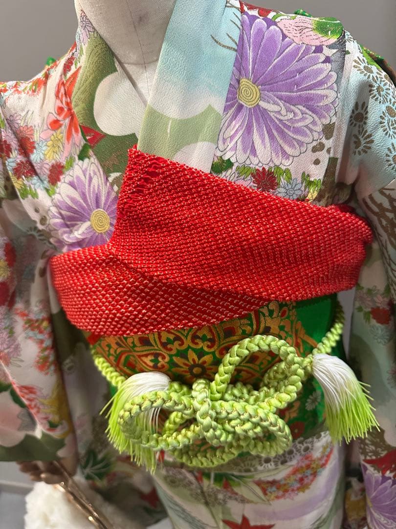 七五三　レトロ　アンティーク　7歳　着物