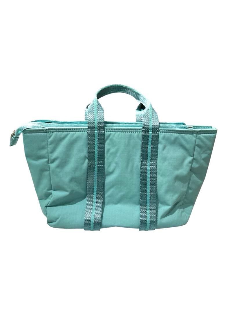 美品！使用回数少 ゼロハリバートン ターコイズ ラウンドトートバッグ