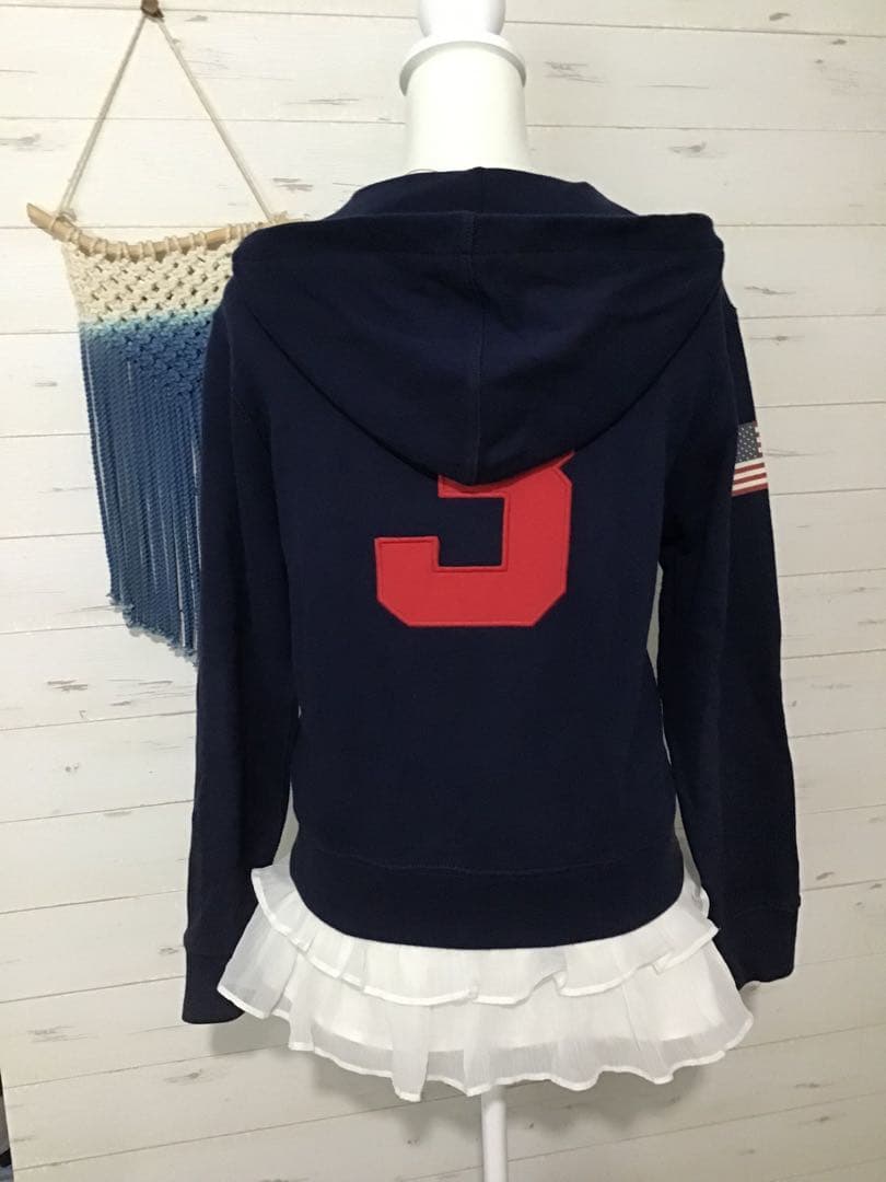 バクプリ★ラルフローレン★Y2K ビッグポニー ネイビー アメリカ