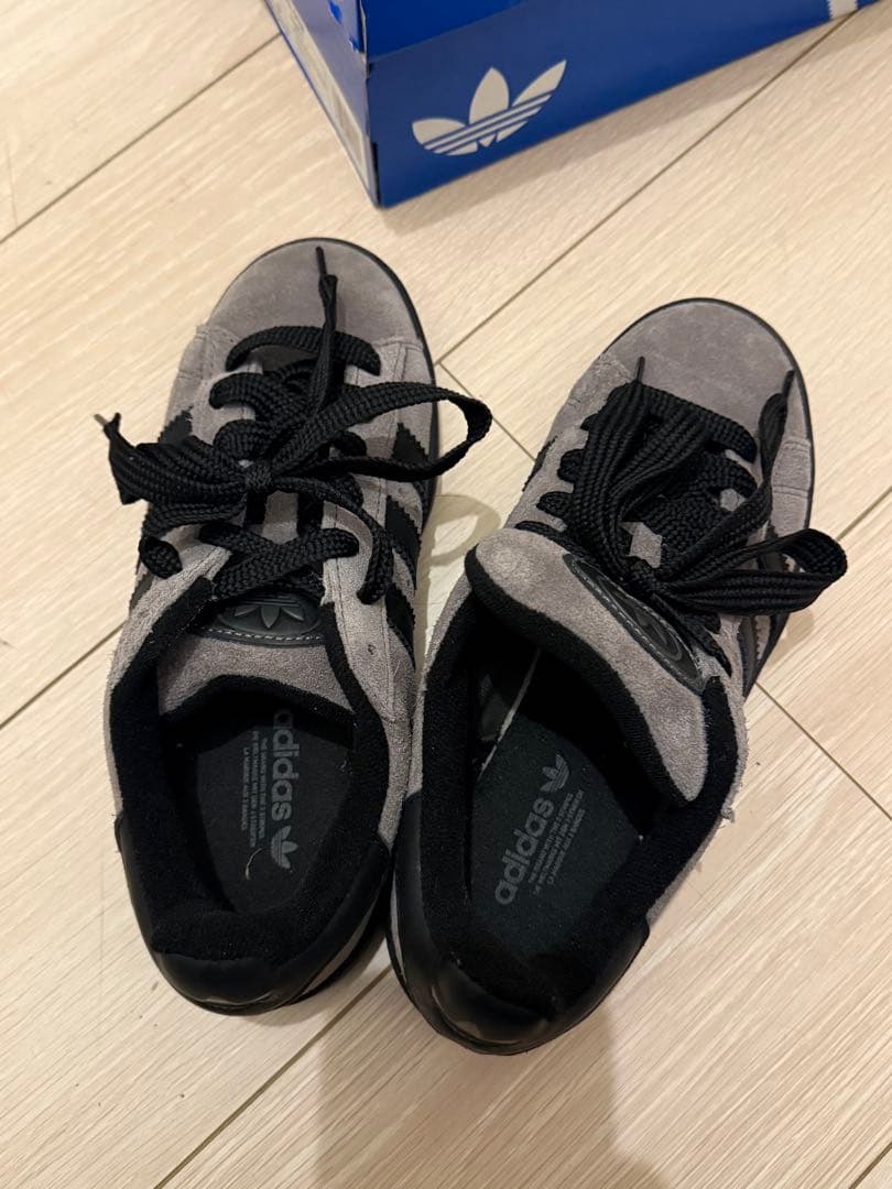 adidas キャンパス00s チャコール