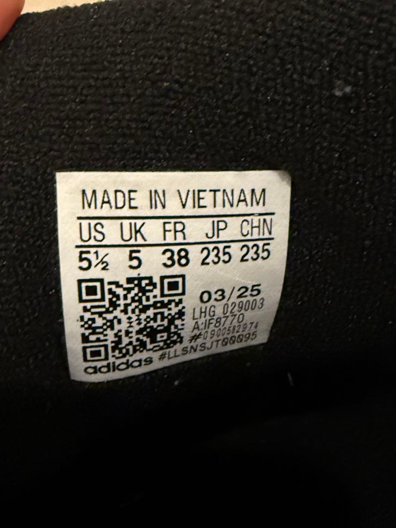 adidas キャンパス00s チャコール