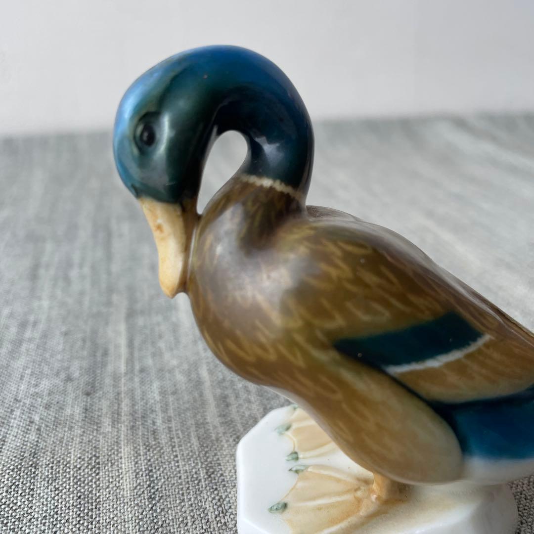 Hutschenreuther フッチェンロイター 陶器 バードオブジェ 古作