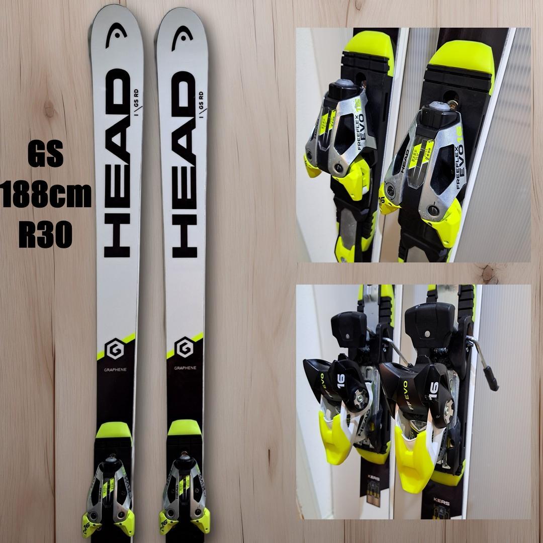 スキー HEAD WORLDCUP REBELS I.GS RD 188cm FF16
