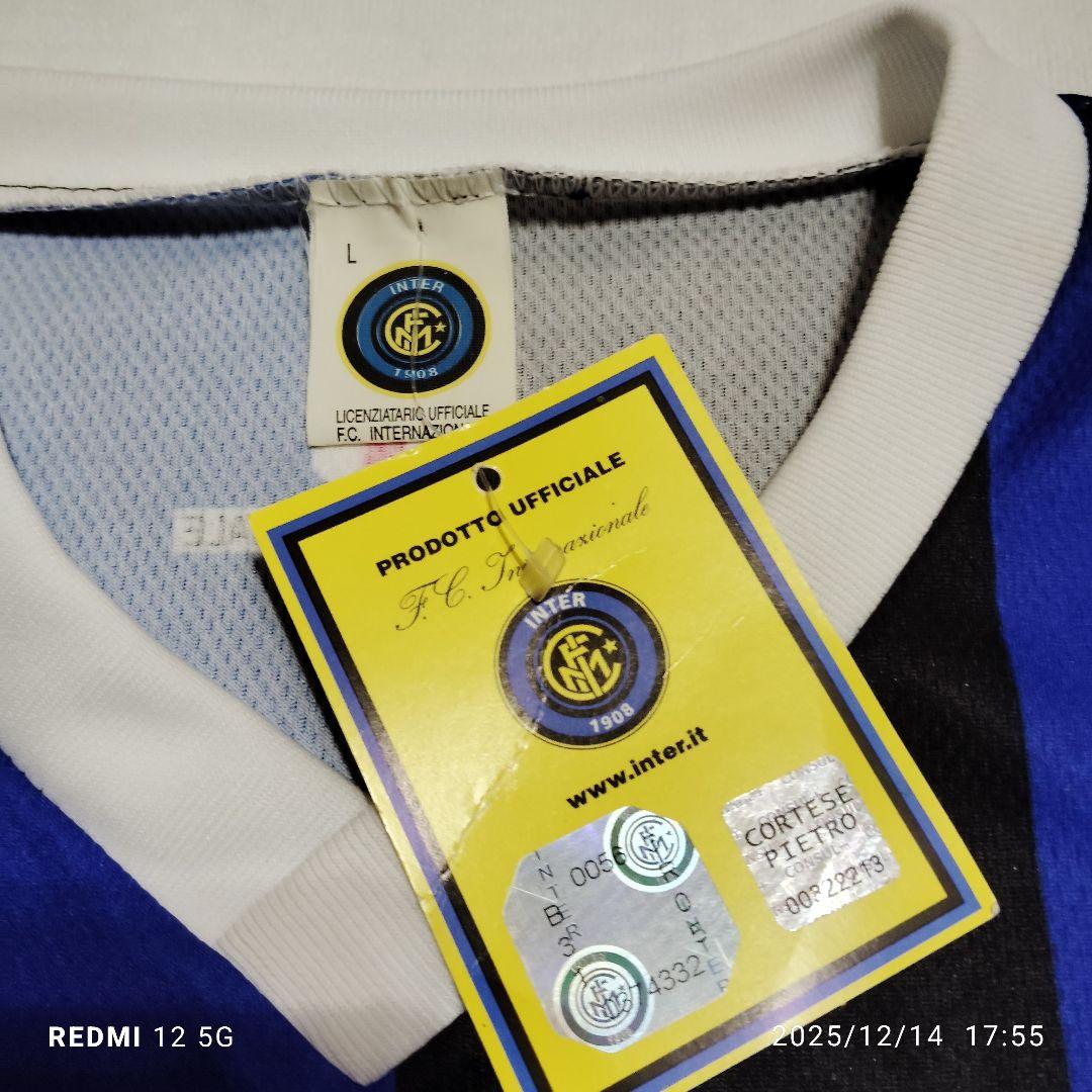 インテル公式ユニフォーム　アドリアーノ　背番号10　未使用タグ付き