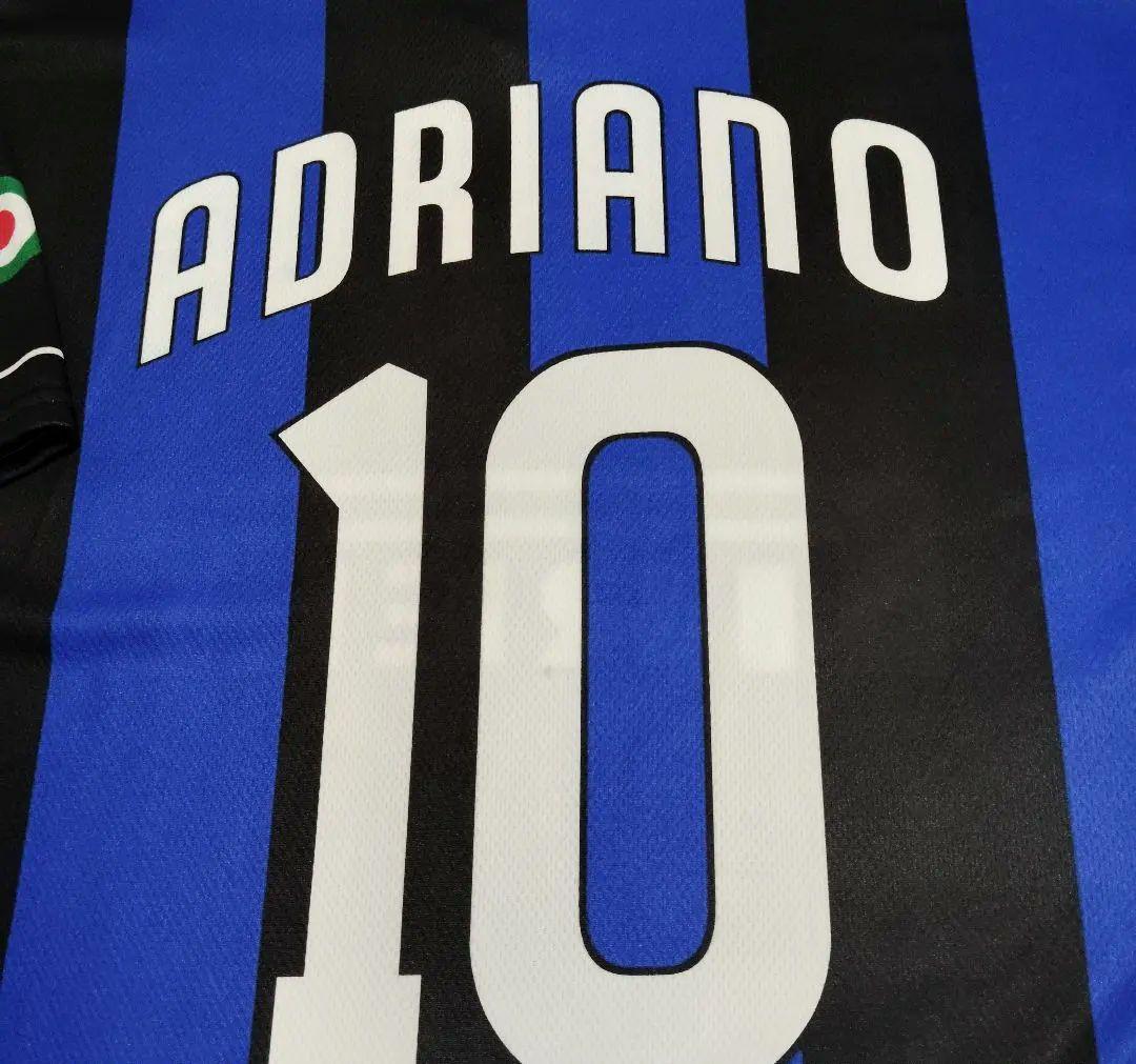 インテル公式ユニフォーム　アドリアーノ　背番号10　未使用タグ付き