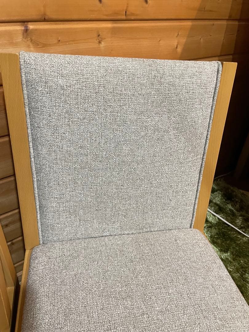 美品　quon クオン　QUON ダイニングチェア　2脚