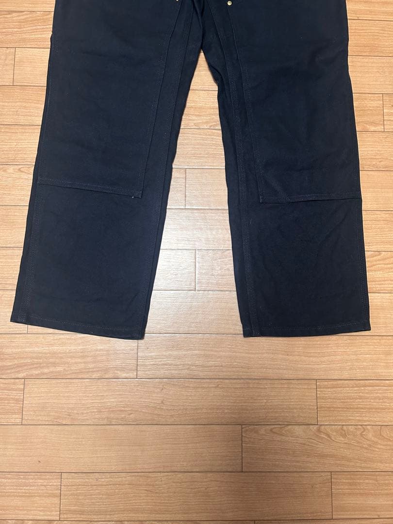 w32×L30carhartt カーハート ダブルニー　BLk