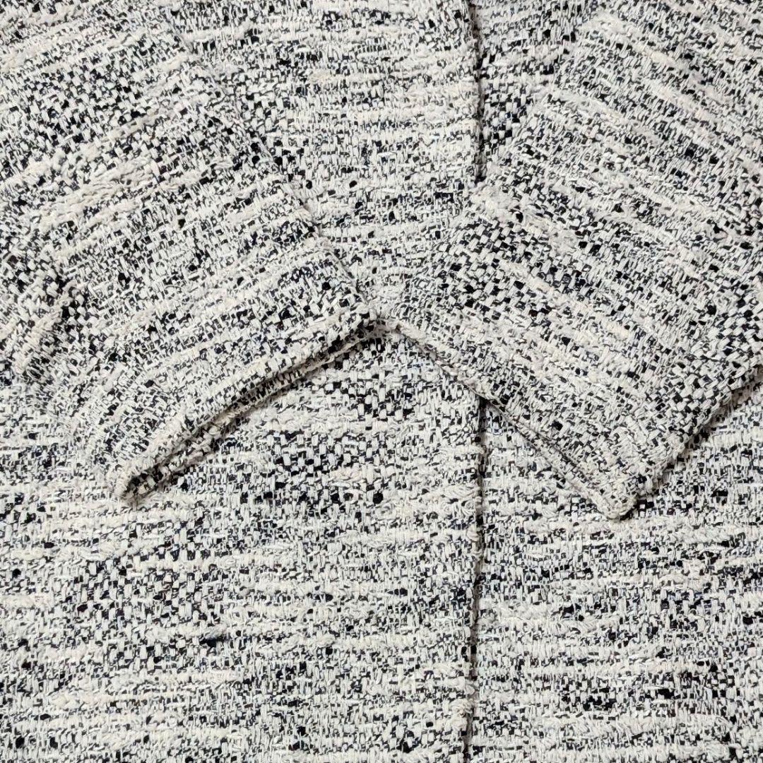 美品◎ユナイテッドアローズテーラードジャケット+プラダマフラー2点 白紺 S