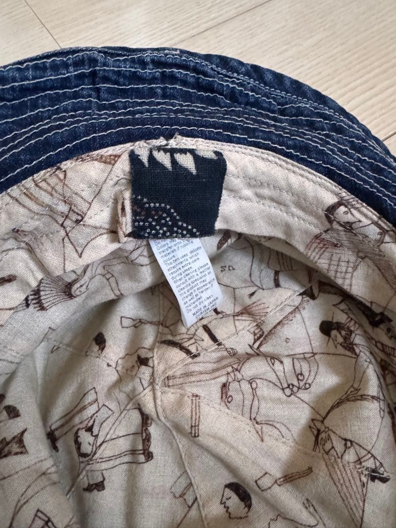 帽子 ICT BUCKET CAP DRY DENIM